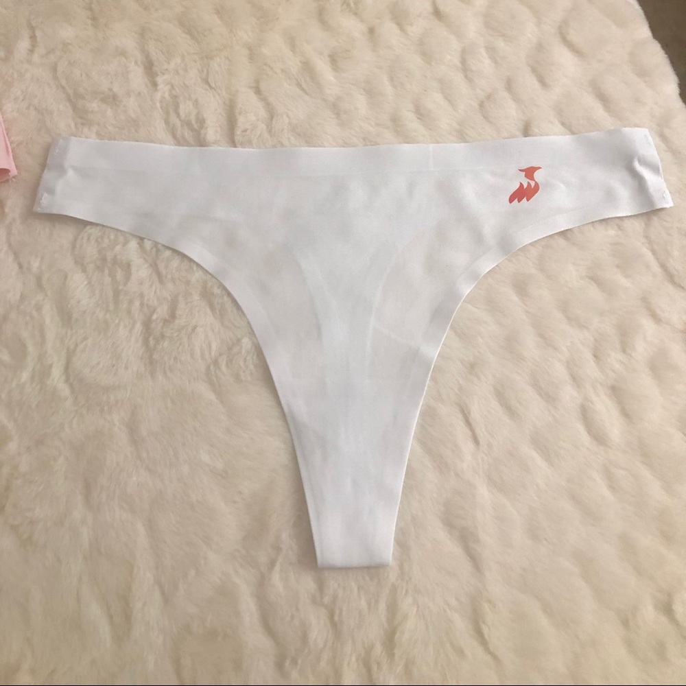 Saina brand. Size M I have other size too . Color white .seamless thong